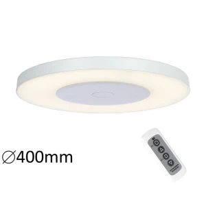 Milton Biały z pilotem LED 24W 4000K ściemnialna Lampa sufitowa Rabalux 6880