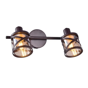 Oberon Brąz 2xE14 Kinkiet podwójny ruchomy Rabalux 5336 ( 1 szt. dostępna od ręki. Wysyłka 24 h. )