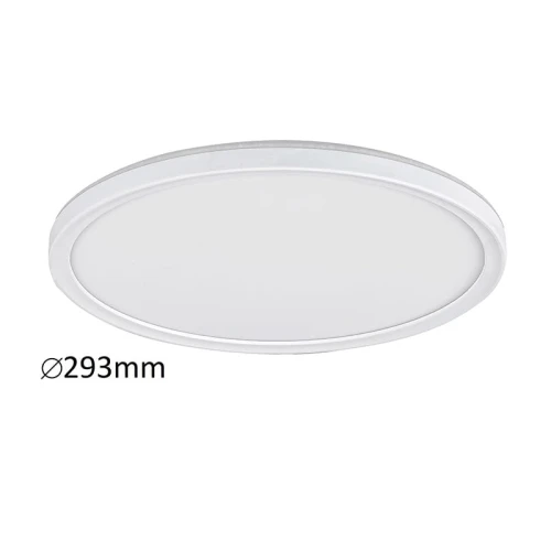 Plafon z tylnym podświetleniem Pavel LED 18W 4000K Rabalux 3427 | 5998250334271 noxbox www.lampynox.pl noxbox www.lampynox.pl