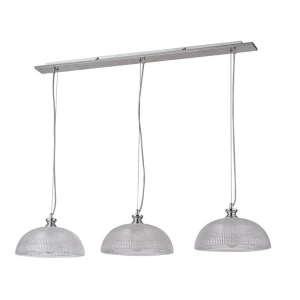 Petrina Chrom satyna 3xE27 Lampa wisząca Rabalux 5460