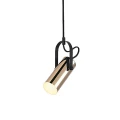 Lampa wisząca Raven Złota LED 5W 3000K Rabalux 6429 | 5998250364292 noxbox lampynox www.lampynox.pl