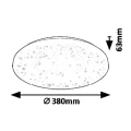 Plafon Rob Efekt gwiaździsty LED 32W 4000K Rabalux 5436 | 5998250354361 noxbox lampynox www.lampynox.pl