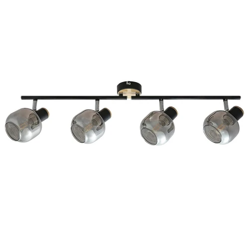 Spot Salazar Dąb | Przydymiony 4xE14 Rabalux 5400 | 5998250354002 noxbox lampynox www.lampynox.pl