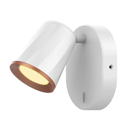 Kinkiet ruchomy Solange Biały LED 6W 3000K Rabalux 5045 | 5998250350455 noxbox lampynox www.lampynox.pl