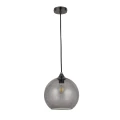 Lampa wisząca Tanesha Czarny | Przydymiony E27 Rabalux 6438 | 5998250364384 noxbox lampynox www.lampynox.pl