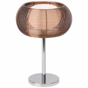 RELAX Brąz | Chrom G9 Lampka stołowa Brilliant 61149/53