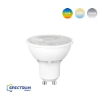 LED GU10 5W Sterowana aplikacją TUYA RGBW+CCT+DIM Wi-Fi 230V Spectrum SMART WOJ+14415