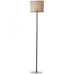 WILEY Rattan E27 Lampa podłogowa stojąca Brilliant 99091/09