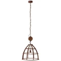 Lampa wisząca MATRIX 2 śr. 47cm Brąz rdzawy E27 Brilliant HK17205S55 | 4004353319594 noxbox lampynox www.lampynox.pl