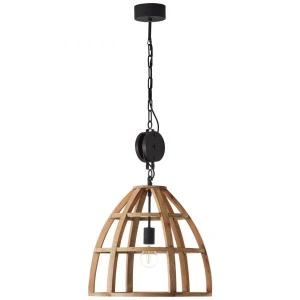 MATRIX WOOD 2 śr. 47cm Brąz E27 Lampa wisząca Brilliant 99156/66