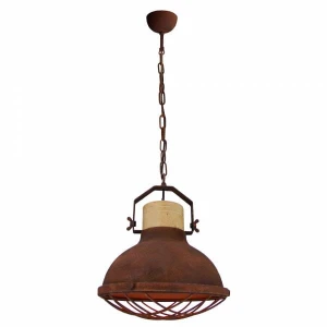 EMMA Rdzawy brąz śr. 33cm. E27 Lampa wisząca Brilliant 93571/55
