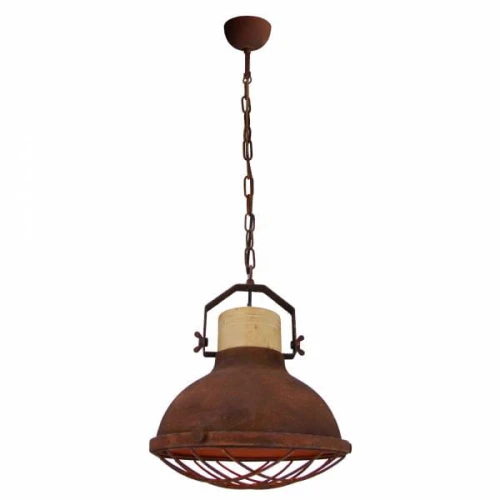 Lampa wisząca EMMA Rdzawy brąz śr. 33cm. E27 Brilliant 93571/55 | 4004353338953 noxbox lampynox www.lampynox.pl
