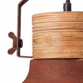 Lampa wisząca EMMA Rdzawy brąz śr. 33cm. E27 Brilliant 93571/55 | 4004353338953 noxbox lampynox www.lampynox.pl