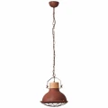 Lampa wisząca EMMA Rdzawy brąz śr. 33cm. E27 Brilliant 93571/55 | 4004353338953 noxbox lampynox www.lampynox.pl