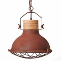 Lampa wisząca EMMA Rdzawy brąz śr. 33cm. E27 Brilliant 93571/55 | 4004353338953 noxbox lampynox www.lampynox.pl