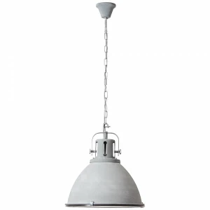 JESPER Szary beton śr. 47cm. E27 Lampa wisząca Brilliant 23770/70