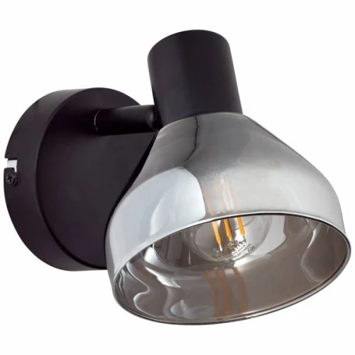 Kinkiet ruchomy REFLEKT Czarny mat E14 Brilliant 82710/06 | 4004353351716 noxbox lampynox www.lampynox.pl
