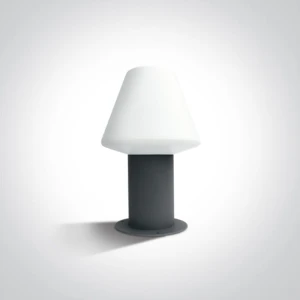 Skarfia Antracyt wys. 30cm. E27 IP44 Lampa ogrodowa stojąca One Light 67182/AN