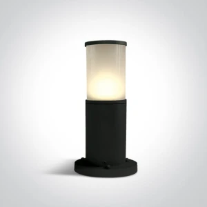 Lauria 2 Czarna wys. 35cm. E27 IP54 Lampa ogrodowa stojąca One Light 67100/B