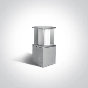Laviano 4 Aluminium wys. 25cm. E27 IP54 Lampa ogrodowa stojąca One Light 67238/AL