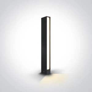 Roseo Antracyt wys. 60cm. LED 8W 3000K IP54 Lampa ogrodowa stojąca One Light 67460A/AN/W