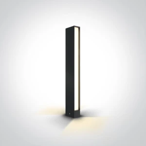 Roseo 2 Antracyt wys. 60cm. LED 2x6W 3000K IP54 Lampa ogrodowa stojąca One Light 67460B/AN/W
