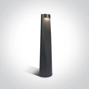 Avliza Antracyt wys. 40cm. LED 7W 3000K IP65 Lampa ogrodowa stojąca One Light 67358/AN/W