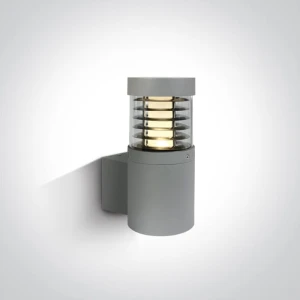 Cona K Szara LED 12W 3000K IP54 Kinkiet zewnętrzny One Light 67036/G/W