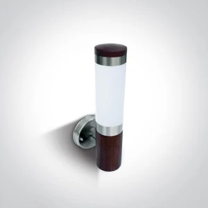 Karitsa Brąz | Inox E27 IP44 Kinkiet zewnętrzny One Light 67010W