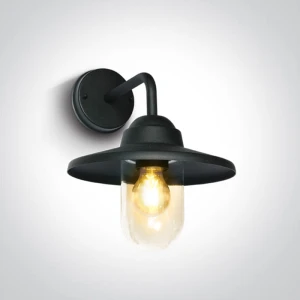 Casoli Czarna E27 IP44 Kinkiet zewnętrzny One Light 67408/B
