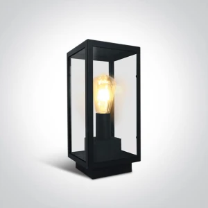 Gabbia S Czarna wys. 35cm. E27 IP43 Lampa ogrodowa stojąca One Light 67406E/B
