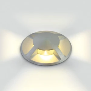 Faneti 4 LED 3W odporna na uderzenia 3000K IP67 IK10 Oprawa gruntowa najazdowa One Light 69016A/W