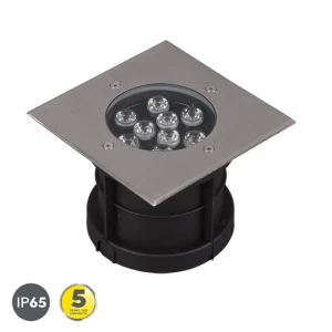 BELAJA Kwadrat LED 9W IP65 3000K Lampa gruntowa Trio 821669207