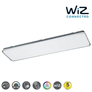 IMARA Biała LED 40W sterowana aplikacją WIZ RGB 3000-5500K Lampa sufitowa Trio 658810101