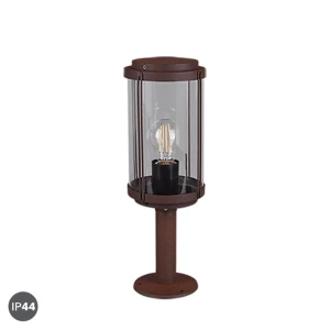 TANARO Rdzawa miedź wys. 40cm. E27 IP44 Lampa ogrodowa stojąca Trio 402360142