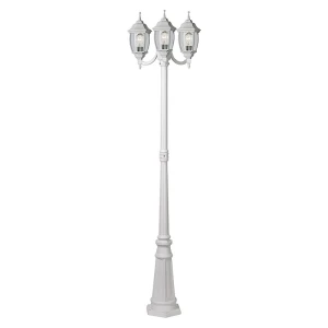 TIRENO Biała Lampa zewnętrzna wys. 2,02m. LUCIDE 11835/03/31