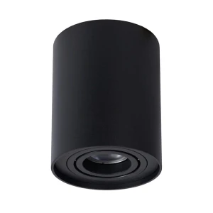 TUBE Czarny GU10 Downlight regulowany Lucide 22952/11/30