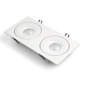 Oprawa podtynkowa STILLO SQ DUE 2x8W 4000K Biała OXYLED DL28 36 4K S biały  5902701451066 lampynox noxbox www.lampynox.pl 1.jpg