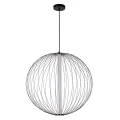 Lampa wisząca LED 10W 2700K CARBONY Czarna LUCIDE 204146030  5411212201805 lampynox noxbox www.lampynox.pl 1.jpg