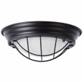 Plafon TYPHOON Czarny E27 śr. 29 cm Brilliant 94491/06 | 4004353265884 noxbox lampynox www.lampynox.pl