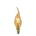 Żarówka filament LED spirala ściemnialna Świeczka Amber 3W 2200K DIM Barwa ciepła E14 Lucide 490360362  5411212491084 lampynox noxbox www.lampynox.pl 1.jpg