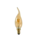 Żarówka filament LED spirala ściemnialna Świeczka Amber 3W 2200K DIM Barwa ciepła E14 Lucide 490360362  5411212491084 lampynox noxbox www.lampynox.pl 2.jpg