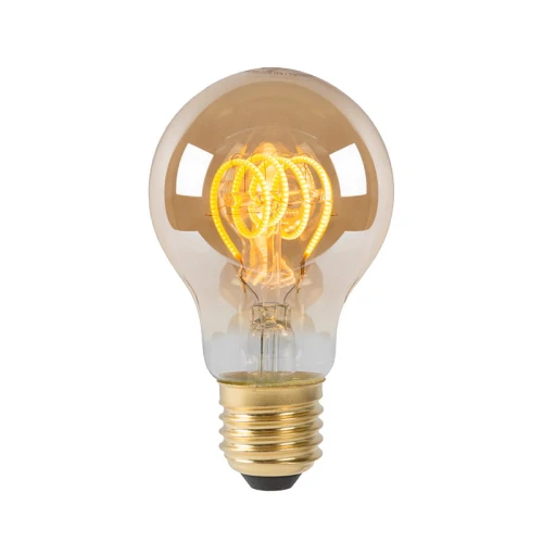 Żarówka filament LED spirala ściemnialna Amber 5W 2200K DIM Barwa ciepła E27 Lucide 490420562  5411212491152 lampynox noxbox www.lampynox.pl 1.jpg
