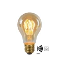 Żarówka filament LED z czujnikiem zmierzchu spirala Amber 4W 2200K Barwa ciepła E27 Lucide 490420462  5411212491305 lampynox noxbox www.lampynox.pl 1.jpg
