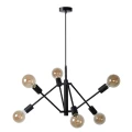 Lampa wisząca LESTER regulowana Czarna 6xE27 Lucide 214240630  5411212211330 lampynox noxbox www.lampynox.pl 1.jpg