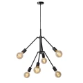 Lampa wisząca LESTER regulowana Czarna 6xE27 Lucide 214240630  5411212211330 lampynox noxbox www.lampynox.pl 4.jpg