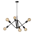 Lampa wisząca LESTER regulowana Czarna 6xE27 Lucide 214240630  5411212211330 lampynox noxbox www.lampynox.pl 5.jpg