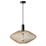 MESH Matowe złoto śr. 45cm. E27 Lampa wisząca Lucide 21423/45/02