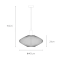 Lampa wisząca MESH Czarny śr. 45cm. E27 Lucide 214234530  5411212211323 lampynox noxbox www.lampynox.pl 7.jpg