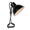 Lampka stołowa MOYS z zaciskiem mocującym Czarna E27 Lucide 459870130  5411212801197 lampynox noxbox www.lampynox.pl 2.jpg